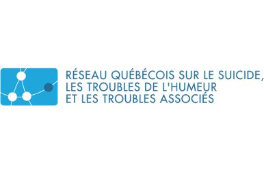 Le Réseau québécois sur le suicide, les troubles de l'humeur et les troubles associés logo