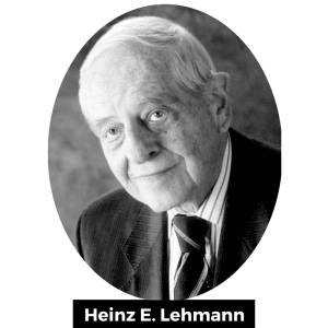 Heinz E. Lehmann (1911-1999) was one of the pioneers of modern psychopharmacology and psychiatric clinical investigation