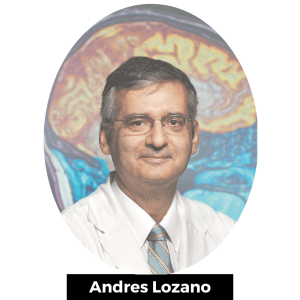 Andres Lozano est professeur à l’Université de Toronto, détient la chaire de recherche du Canada en neuroscience et est un chef de file mondial en neurochirurgie fonctionnelle. 