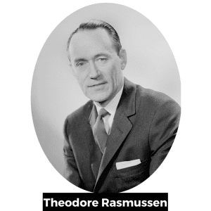 Theodore Rasmussen (1910-2002) was a Canadian neurosurgeon, neurologist, and neuropathologist who was considered the foremost authority in epilepsy surgery.