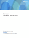 SGBA + EDI Action Plan 2022-2025 Cover